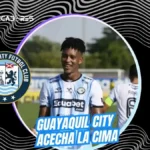Guayaquil City derrota 1-0 a Técnico Universitario con gol de Joshué Quiñónez y suma su cuarta victoria consecutiva en la LigaPro Serie A 2026.