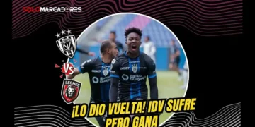 IDV venció 2-1 a Leones FC por la fecha 11 de la LigaPro.