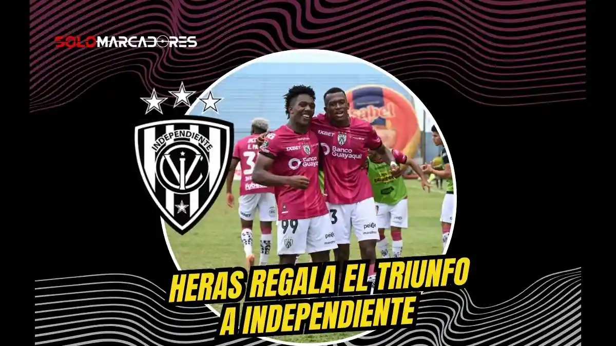 Independiente del Valle derrotó 1-0 a Delfín en el Estadio Jocay con gol de Justin Lerma tras un error de Brian Heras. IDV sigue puntero de la LigaPro.