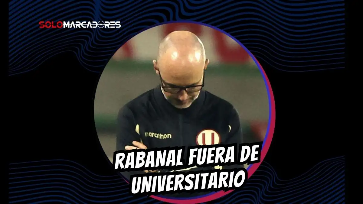 Javier Rabanal es cesado como DT de Universitario de Deportes tras perder ante Melgar. De campeón con IDV a un presente incierto en el fútbol peruano.
