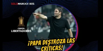 Joaquín Papa analizó la victoria de Independiente del Valle ante Libertad por Libertadores. El DT destacó la competitividad y el nivel de Carlos González.