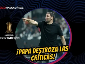 Joaquín Papa analizó la victoria de Independiente del Valle ante Libertad por Libertadores. El DT destacó la competitividad y el nivel de Carlos González.