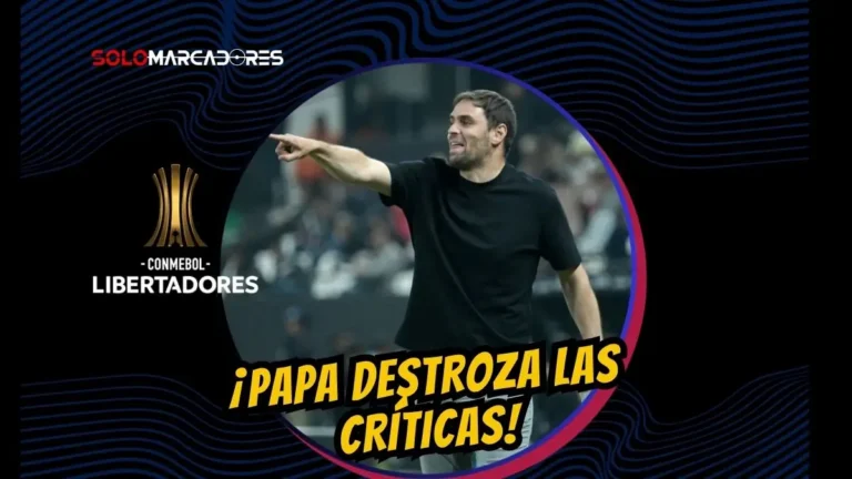 Joaquín Papa analizó la victoria de Independiente del Valle ante Libertad por Libertadores. El DT destacó la competitividad y el nivel de Carlos González.