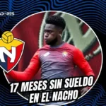 Jonathan Borja expone la crisis de El Nacional: 17 meses sin cobrar y bloqueos a su salida. El Bi-Tri enfrenta riesgo de un nuevo descenso.
