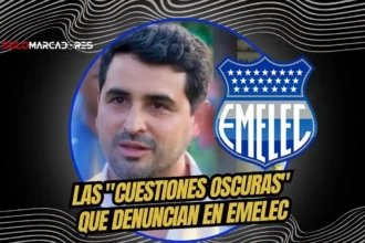 José David Jiménez, presidente de Emelec, denuncia errores arbitrales en 7 partidos y cuestiona el VAR tras el empate 1-1 ante Universidad Católica.