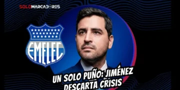 José David Jiménez, presidente de Emelec, desmiente rumores sobre la salida de Christian Noboa y ratifica la unidad total en la dirigencia eléctrica.