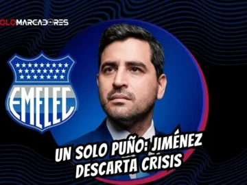José David Jiménez, presidente de Emelec, desmiente rumores sobre la salida de Christian Noboa y ratifica la unidad total en la dirigencia eléctrica.