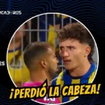 Junior Sornoza fue expulsado al minuto 60 tras un golpe innecesario. IDV se queda con diez hombres en un duelo clave de Copa Libertadores ante Rosario Central.