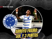Keny Arroyo marcó el gol de la victoria 0-1 de Cruzeiro ante Clube do Remo.