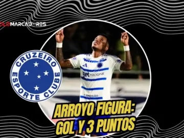 Keny Arroyo marcó el gol de la victoria 0-1 de Cruzeiro ante Clube do Remo.