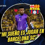 Keny Arroyo confiesa su amor por Barcelona SC. El extremo de Cruzeiro pide que el "presi" lo llame para cumplir su sueño de niño.