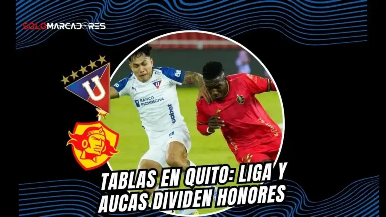 LDU vs Aucas igualaron sin goles en el Rodrigo Paz Delgado por la fecha 10 de LigaPro.