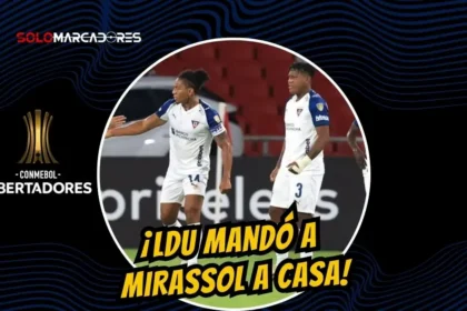 Liga de Quito derrotó 2-0 a Mirassol con goles de Quiñónez y Quintero. Los Albos lideran el Grupo G de la Copa Libertadores con puntaje perfecto.