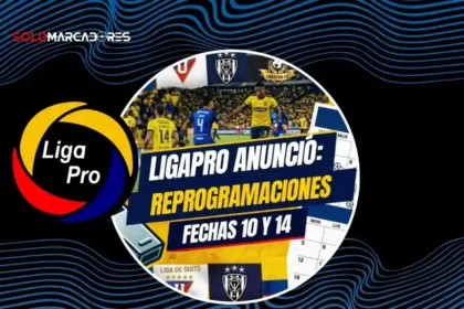 LigaPro confirma cambios de horario para partidos de las fechas 10 y 14, afectando los juegos de Liga de Quito ante Aucas y Técnico Universitario.