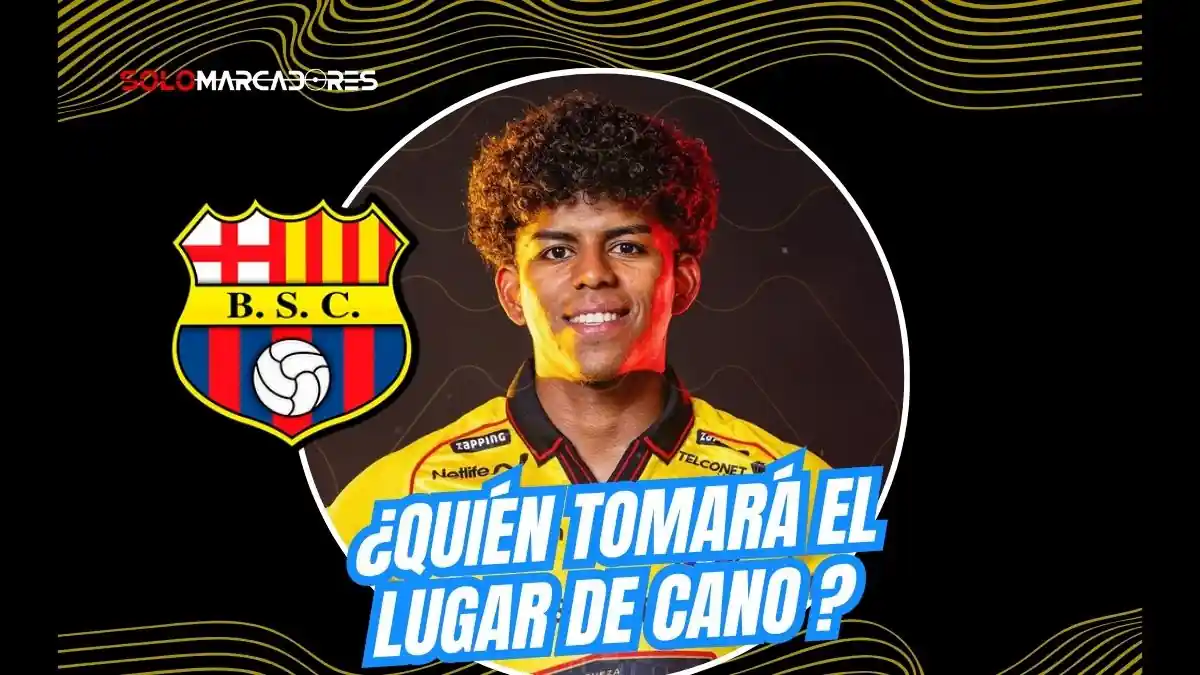 Barcelona SC pierde a Luis Cano por un mes debido a un esguince. Conoce los partidos que se perderá el volante en LigaPro y Copa Libertadores.