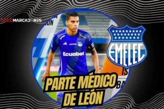 Emelec confirma la baja de Luis Fernando León por lesión en el isquiotibial. Conoce el tiempo de recuperación y el diagnóstico médico oficial aquí.