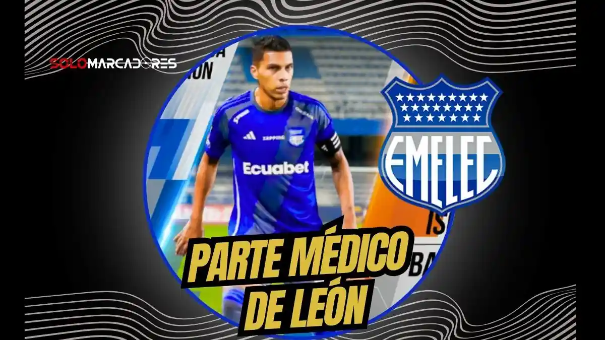 Emelec confirma la baja de Luis Fernando León por lesión en el isquiotibial. Conoce el tiempo de recuperación y el diagnóstico médico oficial aquí.