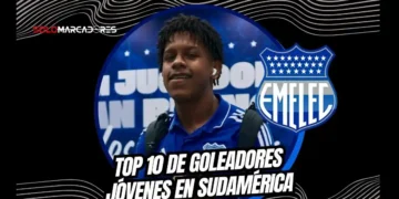 Luis Fragozo hace historia: con 16 años es el goleador más joven de Emelec y el cuarto en Sudamérica tras su gol ante LDU en la LigaPro 2026.