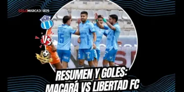 Macará aplastó 3-0 a Libertad FC en Ambato con goles de Chamba, Tello y Marrufo.