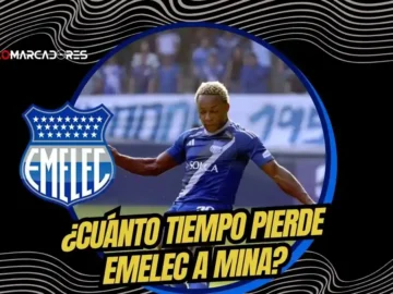 Emelec confirma la lesión de Madison Mina. El volante sufrió un desgarro ante Liga de Quito y será baja entre 4 y 5 semanas. Detalles médicos aquí.