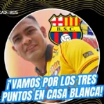 Matías Lugo analiza el choque entre Barcelona y Liga de Quito. Detalles sobre la adaptación a la altura y la confianza del volante para ganar en Casa Blanca.