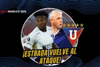 Michael Estrada recibe el alta médica y viaja con Liga de Quito para enfrentar a Always Ready en Bolivia por la Copa Libertadores.