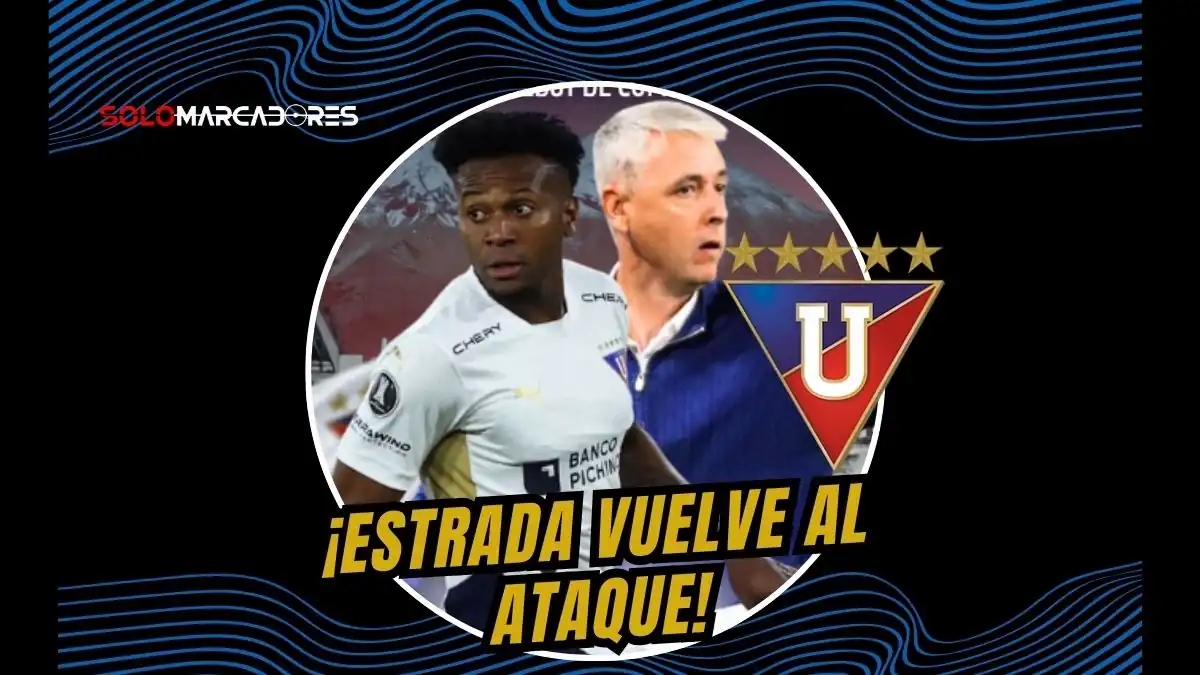 Michael Estrada recibe el alta médica y viaja con Liga de Quito para enfrentar a Always Ready en Bolivia por la Copa Libertadores.