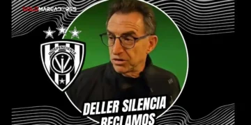 Michel Deller responde a Leonel Nazareno tras el polémico gol anulado a Christian Solano. "Es offside milimétrico, pero es offside", afirmó el dirigente.