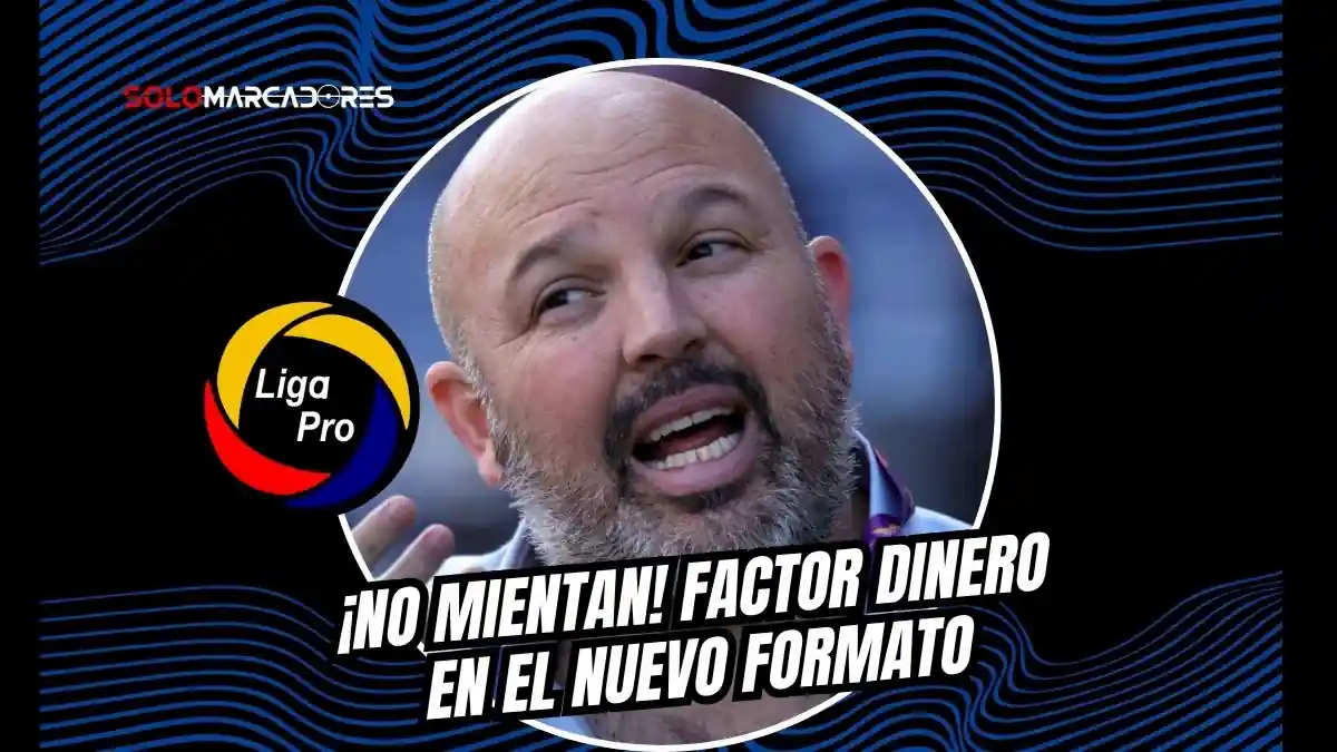 Miguel Ángel Loor rechaza reducir la LigaPro a 12 equipos. Asegura que el torneo es parejo y que el debate real es por dinero, no por nivel deportivo.