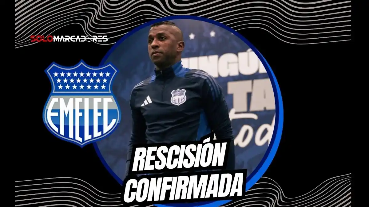Se confirma la salida de Miller Bolaños de Emelec. Tras no entrenar con el plantel, el delantero rescindió contrato de mutuo acuerdo con el club.