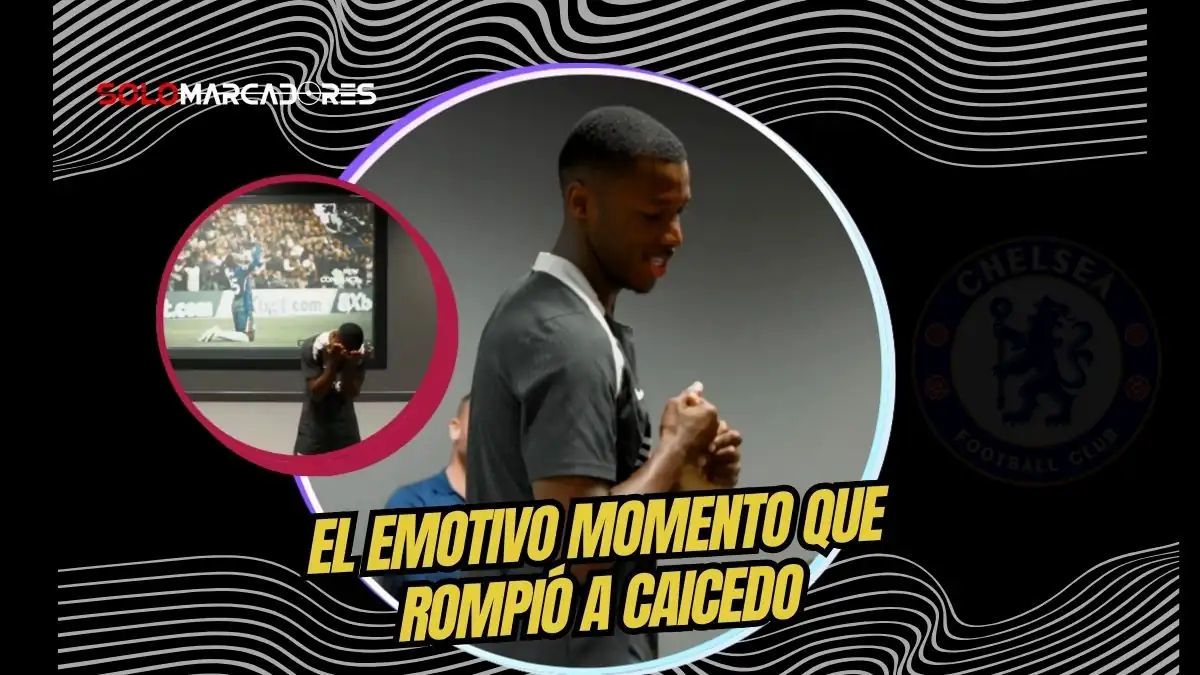 Moisés Caicedo firma su renovación con el Chelsea hasta 2033. El club rinde un emotivo homenaje al ecuatoriano, clave en el esquema de Liam Rosenior.