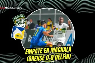 Orense y Delfín igualaron sin goles en la fecha 9 de la LigaPro 2026. Un partido marcado por la fricción y una polémica del VAR en el tiempo de descuento.