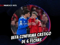 UEFA sanciona a Gianluca Prestianni con 6 partidos por insultos a Vinícius Júnior.