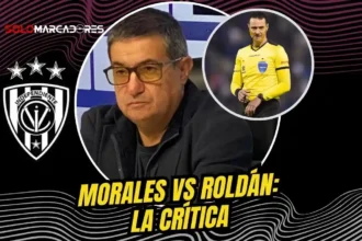 Santiago Morales, directivo de Independiente del Valle, criticó duramente el arbitraje de Wilmar Roldán tras el empate ante Rosario Central.