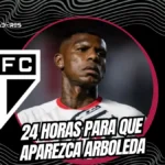 São Paulo emite un ultimátum formal a Robert Arboleda tras su desaparición y viaje a Ecuador sin permiso. El club le otorga 24 horas para responder.