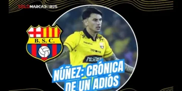 Barcelona SC analiza la salida de Sergio Núñez a mitad de temporada. Bajo rendimiento y polémicas declaraciones sentencian el futuro del uruguayo en el club.