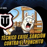 Técnico Universitario presentó un reclamo formal ante LigaPro contra Mushuc Runa por una gráfica considerada ofensiva y que incita a la violencia.