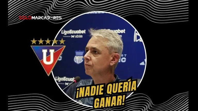 Liga de Quito, Tiago Nunes, Emelec, LigaPro, Fútbol Ecuatoriano