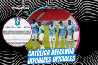 Universidad Católica presentó una acción judicial para obtener los documentos que postergaron el partido de Universidad Católica ante Emelec.