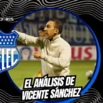 Vicente Sánchez analizó la victoria de Emelec en Ambato. El DT destacó la entrega de sus jugadores y la importancia de ganar para la confianza del grupo.
