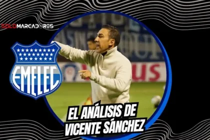 Vicente Sánchez analizó la victoria de Emelec en Ambato. El DT destacó la entrega de sus jugadores y la importancia de ganar para la confianza del grupo.