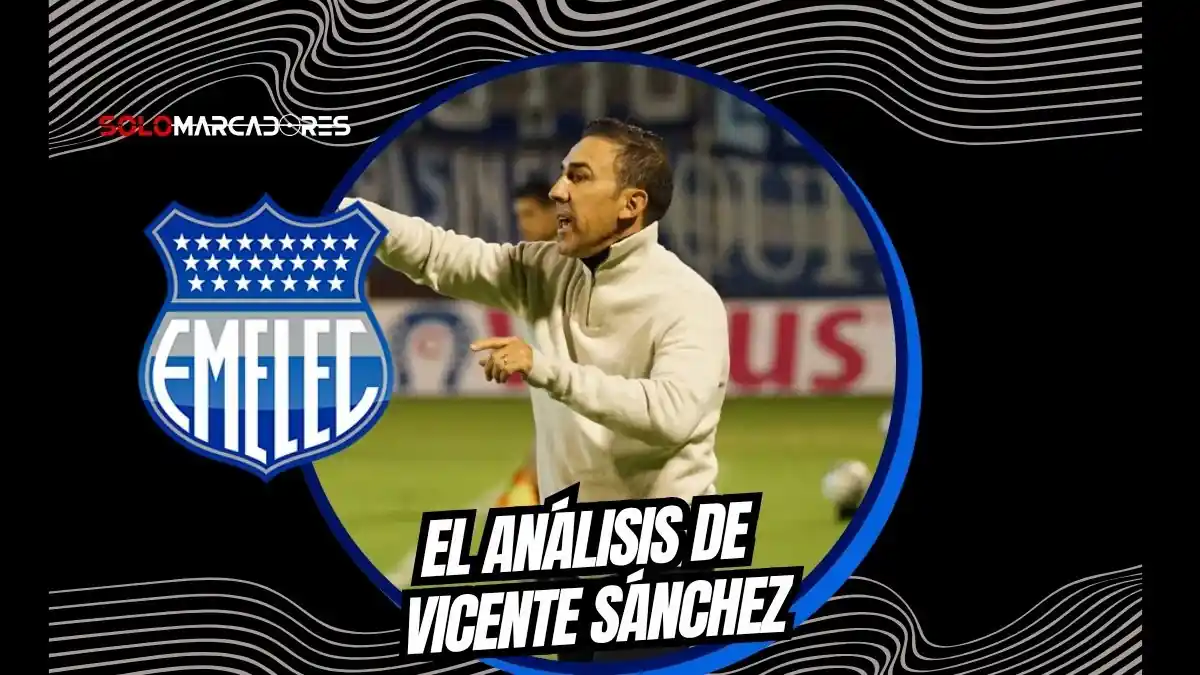 Vicente Sánchez analizó la victoria de Emelec en Ambato. El DT destacó la entrega de sus jugadores y la importancia de ganar para la confianza del grupo.