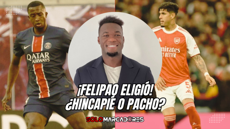 Felipe Caicedo eligió bando ¿Hincapié o Pacho por la gloria europea