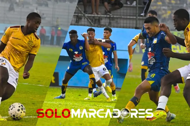 Milagro en Manta: Barcelona resurge en el Jocay con un cabezazo salvador al minuto 97 22 Con goles de William Vargas y Javier Báez al 97', Barcelona SC remontó 2-1 a Delfín en Manta y se ubica como escolta de Independiente del Valle.