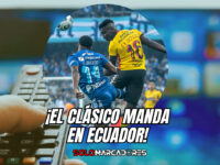 Fútbol ecuatoriano: el Clásico manda y Barcelona arrasa en TV 5 Futbol-ecuatoriano-el-Clasico-manda-y-Barcelona-arrasa-en-TV