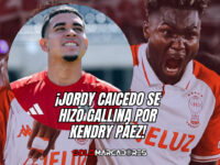 Jordy Caicedo sorprende: ¿por qué quiere campeón a River por Kendry? 5 Jordy Caicedo sorprende: ¿por qué quiere campeón a River por Kendry?