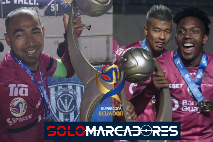 Independiente del Valle impone su jerarquía y reina en la Supercopa Ecuador 25 IDV venció 3-0 a Universidad Católica con goles de Sornoza, Carabajal y Briones para coronarse campeón de la Supercopa Ecuador.