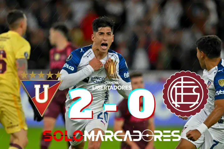 ¡Fiesta en el Rodrigo Paz! Liga de Quito venció a Lanús y selló su boleto a octavos de final 22 Liga de Quito derrotó 2-0 a Lanús con goles de Cornejo y un autogol de Peña Biafore, asegurando su clasificación a octavos de la Copa Libertadores.