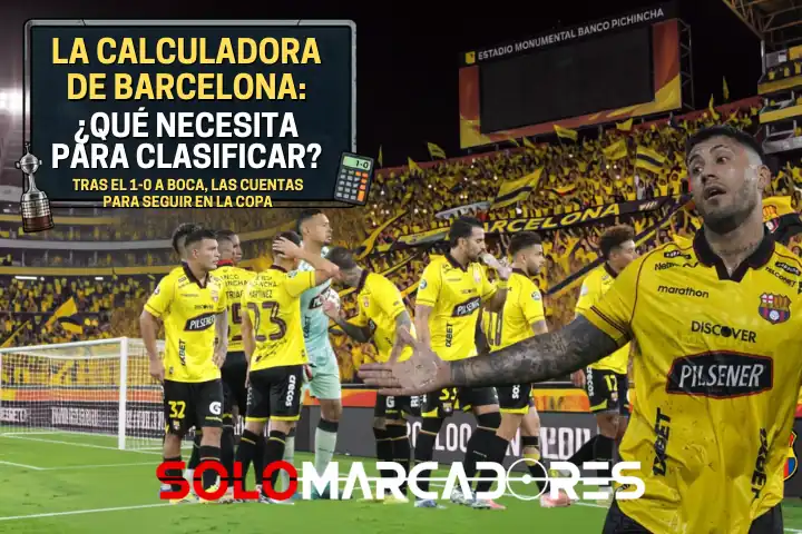 ¿Octavos o Sudamericana? El destino final de Barcelona 22 Analizamos las cuentas de Barcelona para los octavos de final tras vencer a Boca. Escenarios, puntos necesarios y el criterio de Conmebol.