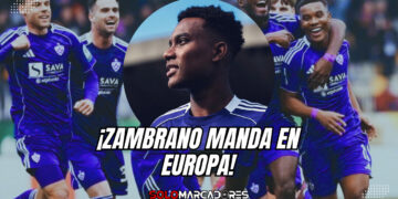 Óscar Zambrano brilla en Europa